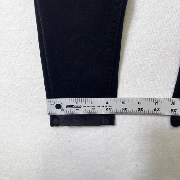 KanCan Button Fly Skinny Jeans Womens 25 Black Denim Stretch Cute Comfy 2328 - Picture 7 of 9